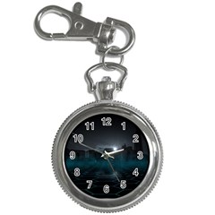 Skyline Night Star Sky Moon Sickle Key Chain Watches by Simbadda