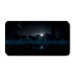 Skyline Night Star Sky Moon Sickle Medium Bar Mats by Simbadda