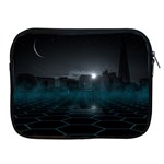 Skyline Night Star Sky Moon Sickle Apple iPad 2/3/4 Zipper Cases Front