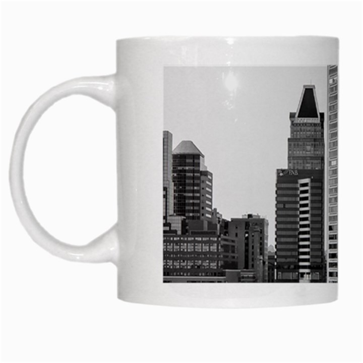 Architecture City Skyscraper White Mugs