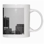 Architecture City Skyscraper White Mugs Right