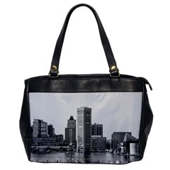 Architecture City Skyscraper Office Handbags by Simbadda