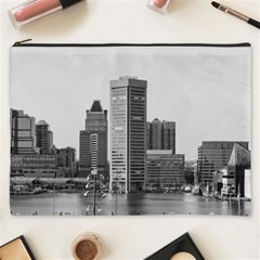 Architecture City Skyscraper Cosmetic Bag (xxxl)  by Simbadda