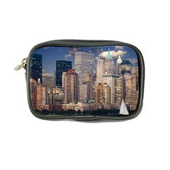 New York Skyline Manhattan Hudson Coin Purse by Simbadda