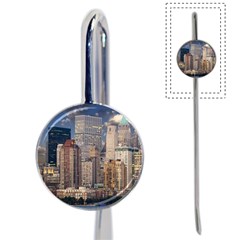 New York Skyline Manhattan Hudson Book Mark by Simbadda