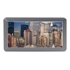 New York Skyline Manhattan Hudson Memory Card Reader (mini) by Simbadda