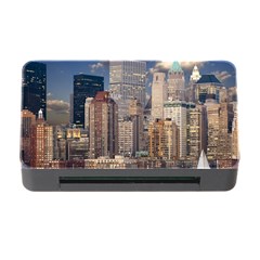 New York Skyline Manhattan Hudson Memory Card Reader With Cf by Simbadda