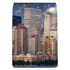 New York Skyline Manhattan Hudson Flap Covers (s)  by Simbadda