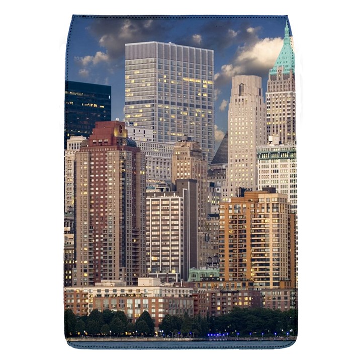 New York Skyline Manhattan Hudson Flap Covers (S) 