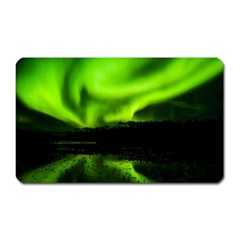 Aurora Borealis Northern Lights Sky Magnet (rectangular) by Simbadda