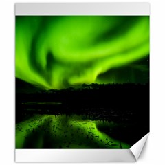 Aurora Borealis Northern Lights Sky Canvas 20  X 24   by Simbadda