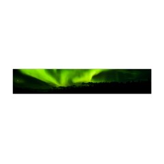 Aurora Borealis Northern Lights Sky Flano Scarf (mini) by Simbadda