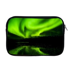 Aurora Borealis Northern Lights Sky Apple Macbook Pro 17  Zipper Case by Simbadda