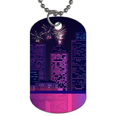 Architecture Home Skyscraper Dog Tag (two Sides) by Simbadda