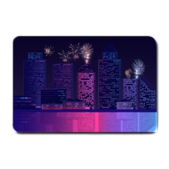 Architecture Home Skyscraper Small Doormat  by Simbadda