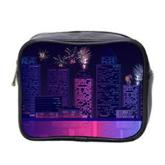 Architecture Home Skyscraper Mini Toiletries Bag 2-side by Simbadda