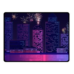 Architecture Home Skyscraper Fleece Blanket (small) by Simbadda