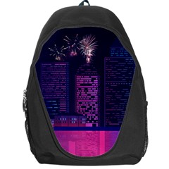 Architecture Home Skyscraper Backpack Bag by Simbadda