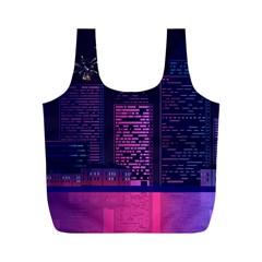 Architecture Home Skyscraper Full Print Recycle Bags (m)  by Simbadda