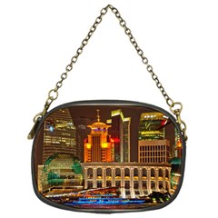 Shanghai Skyline Architecture Chain Purses (one Side)  by Simbadda