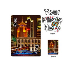 Shanghai Skyline Architecture Playing Cards 54 (mini)  by Simbadda