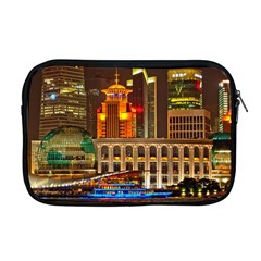 Shanghai Skyline Architecture Apple Macbook Pro 17  Zipper Case by Simbadda