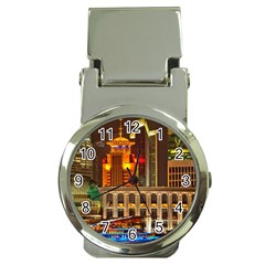 Shanghai Skyline Architecture Money Clip Watches by Simbadda