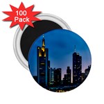 Frankfurt Germany Panorama City 2.25  Magnets (100 pack)  Front