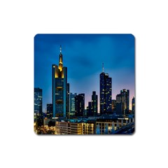 Frankfurt Germany Panorama City Square Magnet by Simbadda