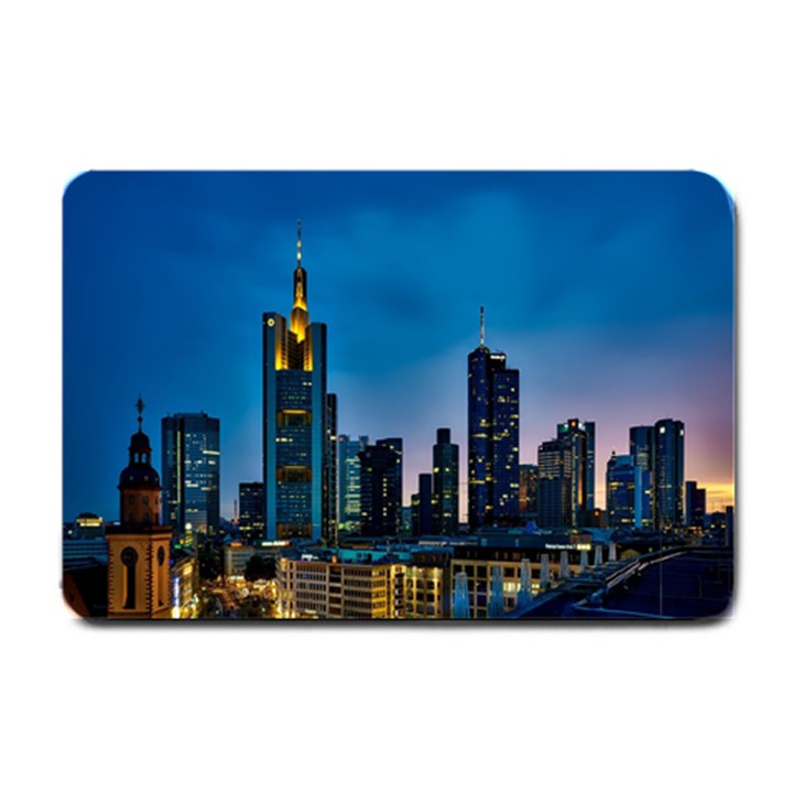 Frankfurt Germany Panorama City Small Doormat 