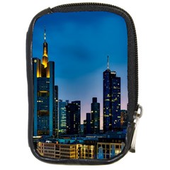 Frankfurt Germany Panorama City Compact Camera Cases by Simbadda