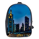 Frankfurt Germany Panorama City School Bag (XL) Front