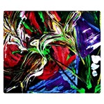 Lillies In Terracota Vase Double Sided Flano Blanket (Small)  50 x40  Blanket Back