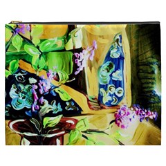 Lilac On A Countertop Cosmetic Bag (XXXL) 