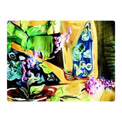 Lilac On A Countertop Double Sided Flano Blanket (Mini) 