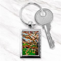 Coral Tree Key Chains (rectangle)  by bestdesignintheworld