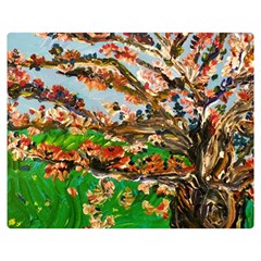 Coral Tree Double Sided Flano Blanket (medium)  by bestdesignintheworld