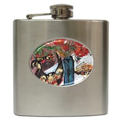 Chochloma Hip Flask (6 Oz) by bestdesignintheworld