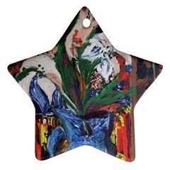 Buckeut In A Blue Jur Star Ornament (two Sides) by bestdesignintheworld