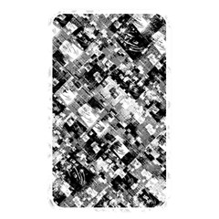 Black And White Patchwork Pattern Memory Card Reader by dflcprints