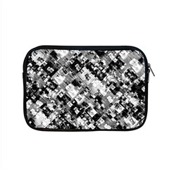 Black And White Patchwork Pattern Apple Macbook Pro 15  Zipper Case