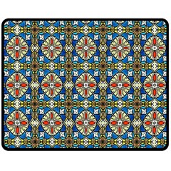 Artwork By Patrick-colorful-42 Fleece Blanket (medium)  by ArtworkByPatrick