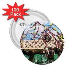 Blooming Tree 2 2 25  Buttons (100 Pack)  by bestdesignintheworld