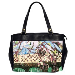 Blooming Tree 2 Office Handbags (2 Sides)  by bestdesignintheworld