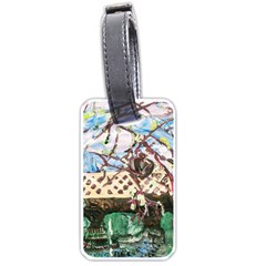 Blooming Tree 2 Luggage Tags (one Side)  by bestdesignintheworld