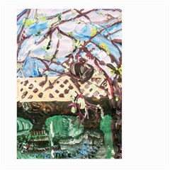 Blooming Tree 2 Large Garden Flag (two Sides) by bestdesignintheworld