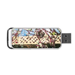 Blooming Tree 2 Portable Usb Flash (one Side) by bestdesignintheworld