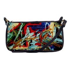 Blue Flamingoes 6 Shoulder Clutch Bags