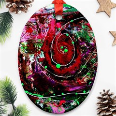 Bloody Coffee 7 Ornament (Oval)