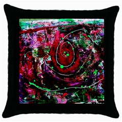 Bloody Coffee 7 Throw Pillow Case (Black)